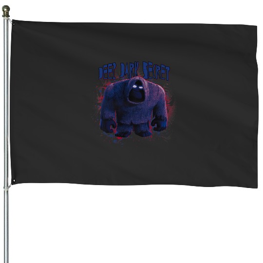 Discover Disney Pixar Inside Out 2 Deep Dark Secret Splash Paint Logo House Flags