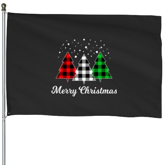 Christmas Tree Plaid Christmas Tree Merry  : Mickey Disney Christmas, Disney Christmas House Flags