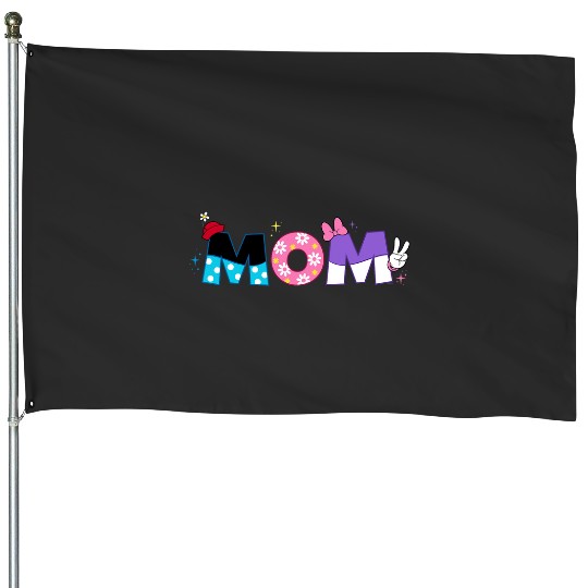 Disney Minnie Mouse and Daisy Duck Mom Mother’s Day Birthday House Flags