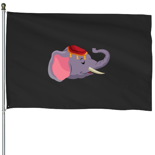 Discover elephant Sticker17: Disney Elephant Dumbo, Dumbo House Flags