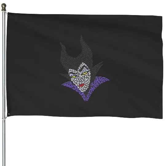 Maleficient in Sleeping Beauty   SALE!! : Disney Villains Maleficent , Maleficent Gift S-5XL House Flags