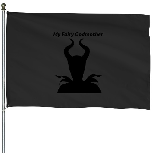 My Fairy Godmother   SALE!! : Disney Villains Maleficent , Maleficent Gift S-5XL House Flags