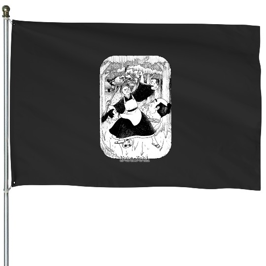 Nanami Yasuri Katanagatari Sticker: Disney Mulan Anime Mushu, Mulan and Mushu House Flags