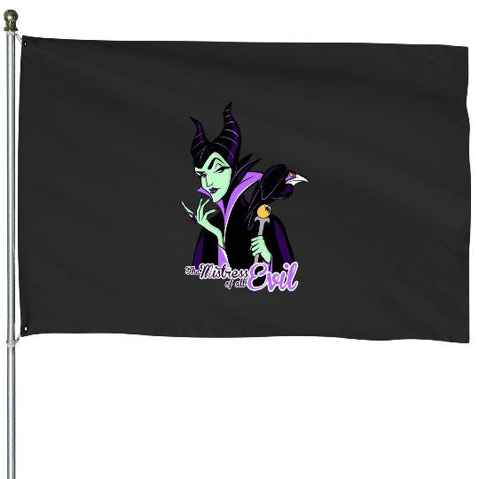 Maleficent Mistress  EVIL   SALE!! : Disney Villains Maleficent , Maleficent Gift S-5XL House Flags