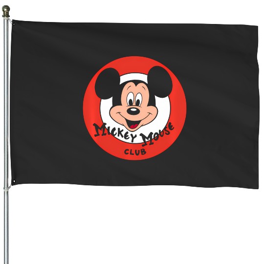 Discover Disney 100 Mickey Friends Retro Classic Mickey Mouse Club House Flags