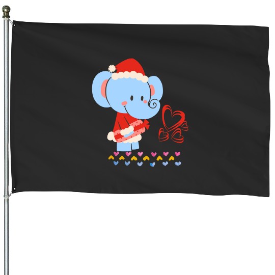 Discover Cute fun lovely elephant  , Disney Elephant Dumbo Christmas , Dumbo Christmas House Flags