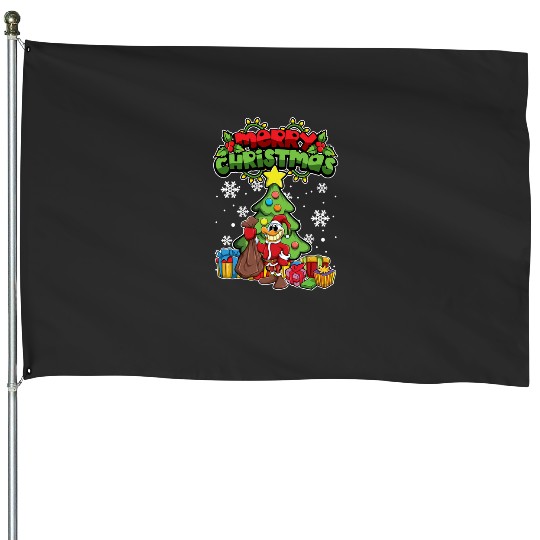 Discover Merry Christmas Animals - Xmas Duck Duckling  : Mickey Disney Christmas, Disney Christmas House Flags