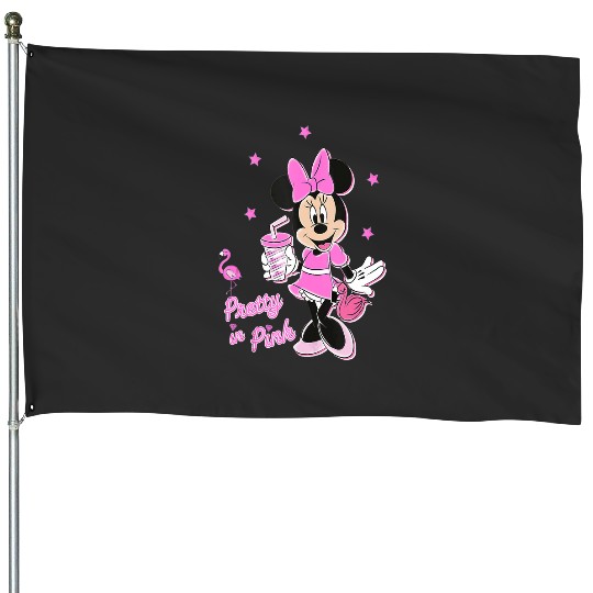 Discover Disney Minnie Mouse Pretty in Pink Tank Top House Flags
