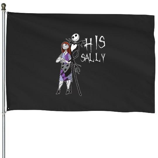 Discover Disney The Nightmare Before Christmas His Sally House Flags
