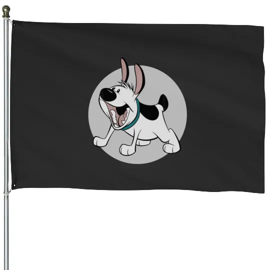 Disney Mulan Little Brother Cute Dog House Flags