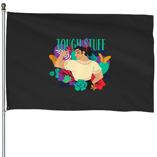 Discover Disney Encanto Luisa Tough Stuff Floral Paradiso House Flags