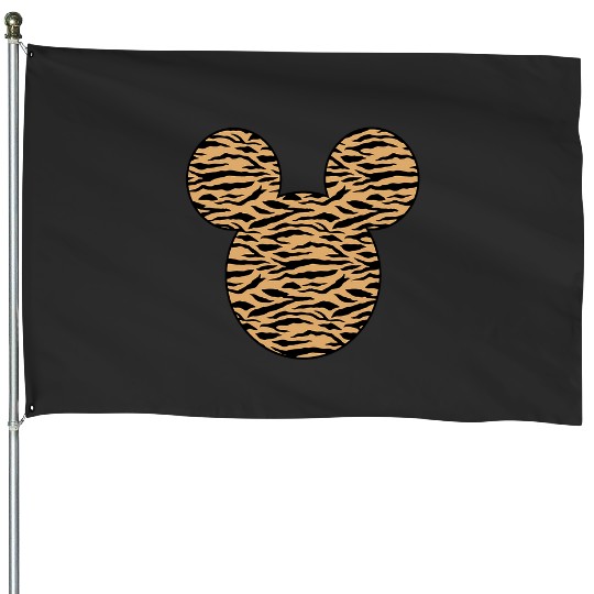 Discover Disney Mickey And Friends Mickey Tiger Print Fill House Flags