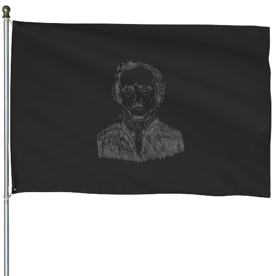 Discover Edgar Allen Poe That'S So Raven  90'S Disney Channel Memorabilia 5137 House Flags