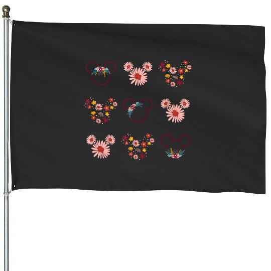 Discover Disney Mickey Mouse Flowers and Daisy Print Tank Top House Flags