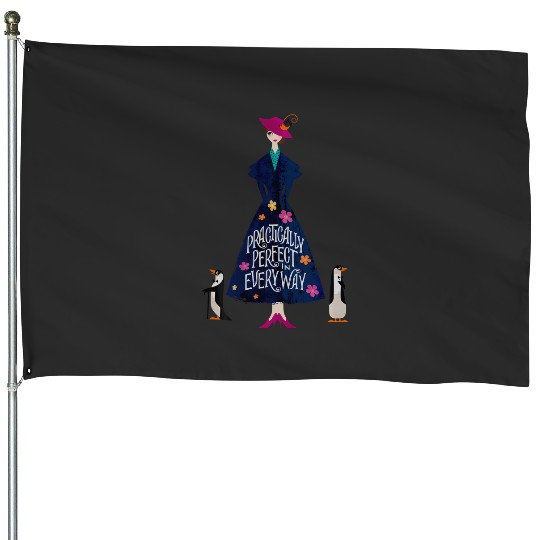 Discover Disney Mary Poppins Practically Perfect House Flags