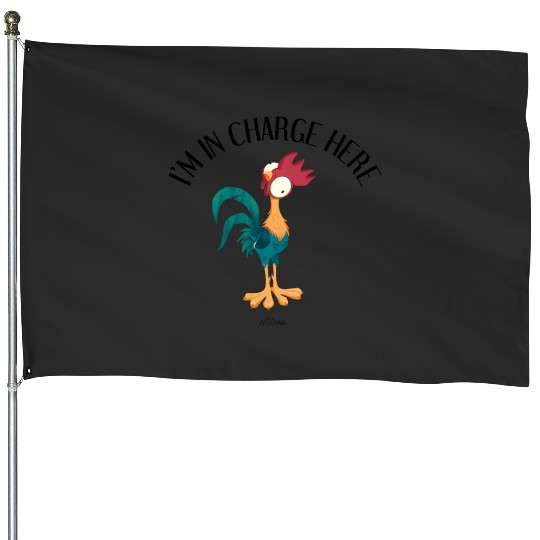 Disney Moana Heihei I'M In Charge Here Portrait House Flags