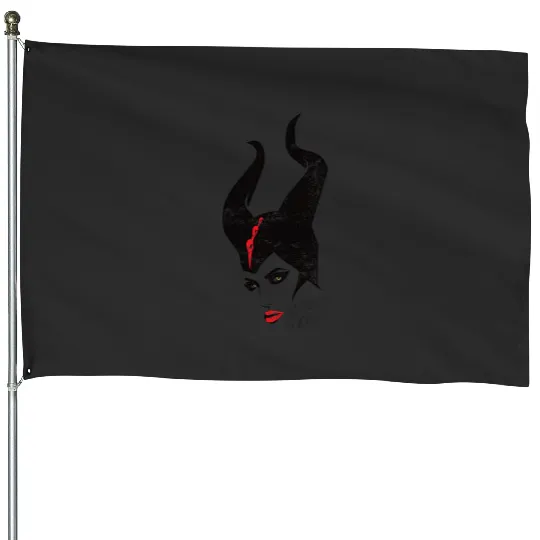 Discover Disney Maleficent Mistressss Of Evil Stylized Portrait House Flags