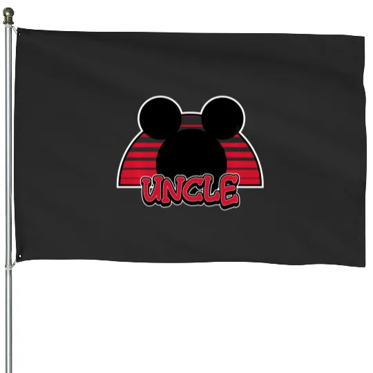Disney Mickey Mouse Uncle House Flags