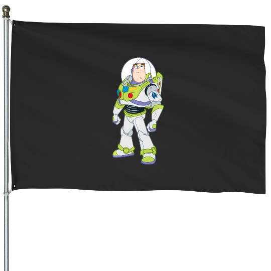 Discover Disney Pixar Toy Story Buzz Lightyear Strong Pose House Flags