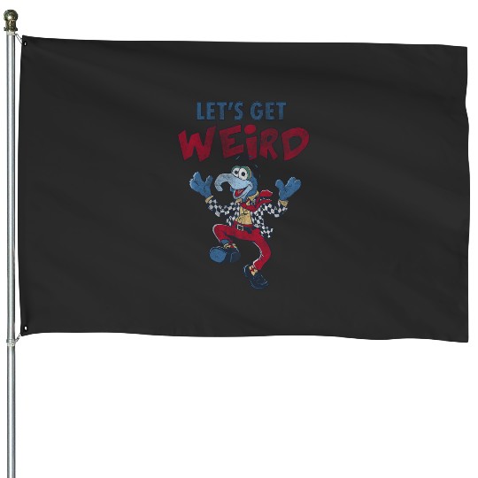 Disney The Muppets Gonzo The Great Let'S Get Weird Poster House Flags