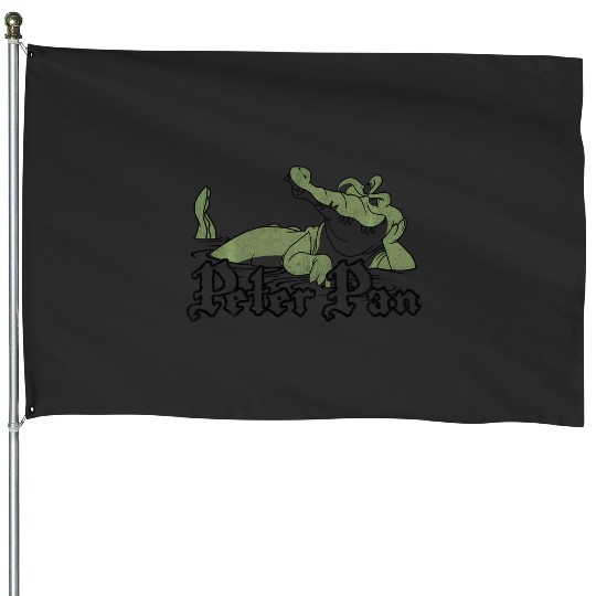 Discover Disney Peter Pan Tick-Tock The Crocodile House Flags