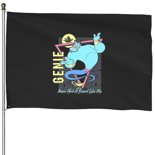 Disney Aladdin Retro Genie Never Had A Friend Like Me House Flags