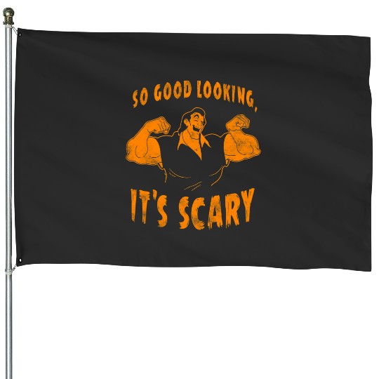 Discover disney beauty and beast gaston so good looking halloween House Flags