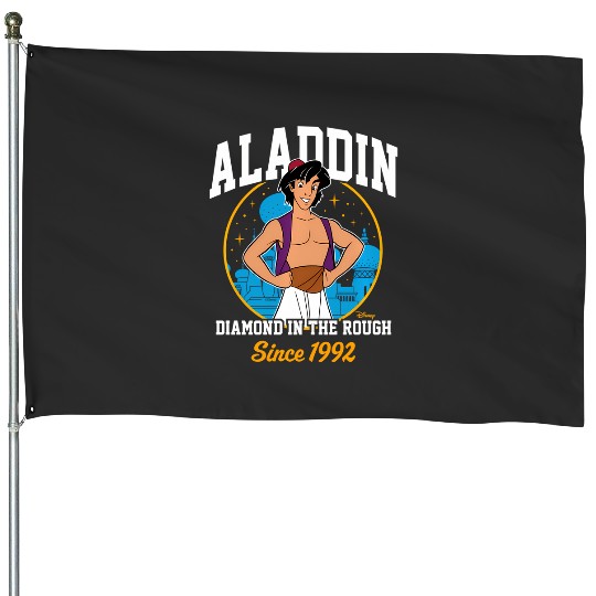Disney Princess - Aladdin Collegiate House Flags