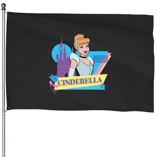 Discover Disney Cinde Retro Couples Matching Cinde Long Sleeve House Flags