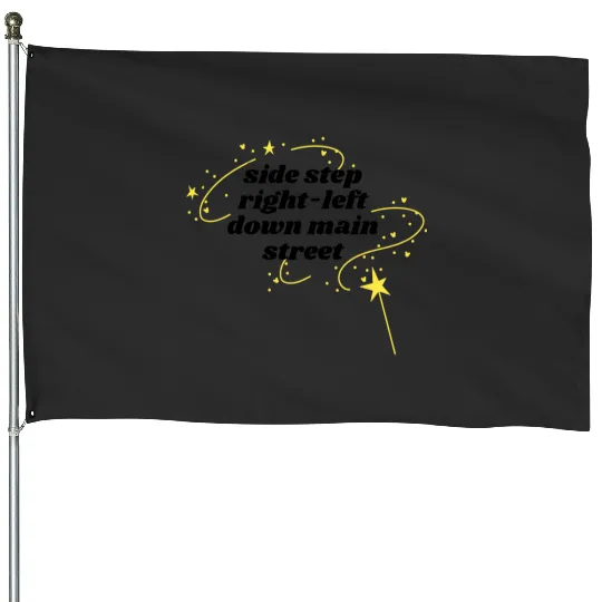 BTS Butter  Disney Main Street TShirt House Flags