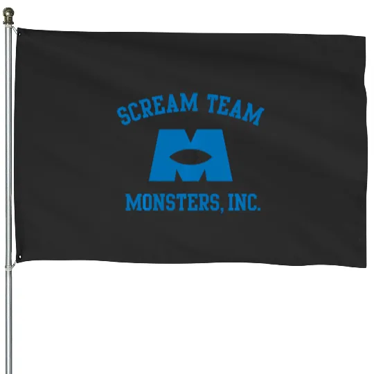 Disney Pixar Monsters University Scream Team Hoodie House Flags