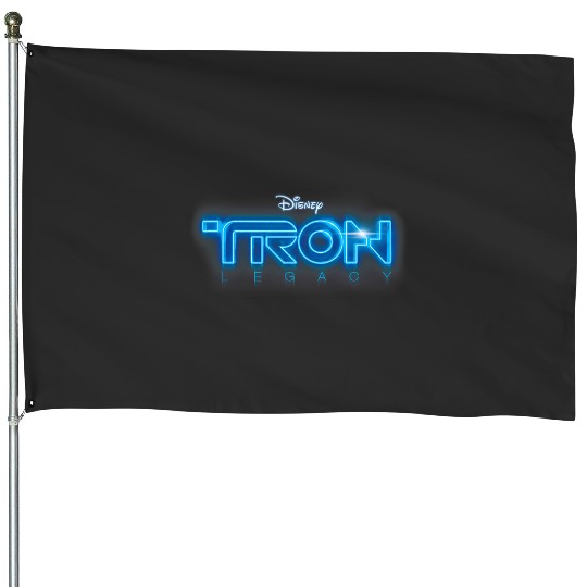 Disney TRON Legacy  2010 Movie Logo House Flags