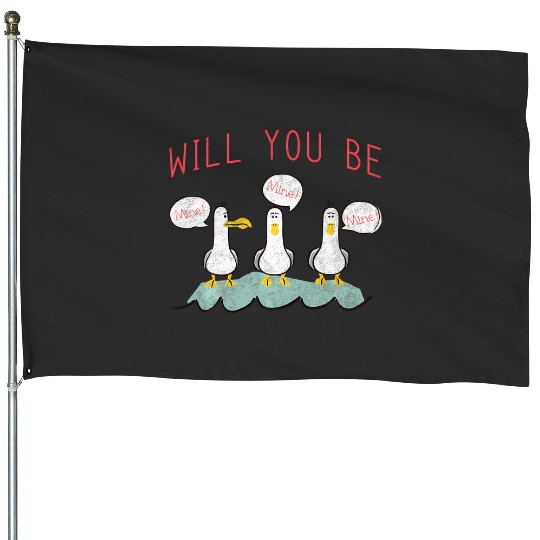 Disney Pixar Finding Nemo Valentine'S Day Seagulls Be Mine House Flags