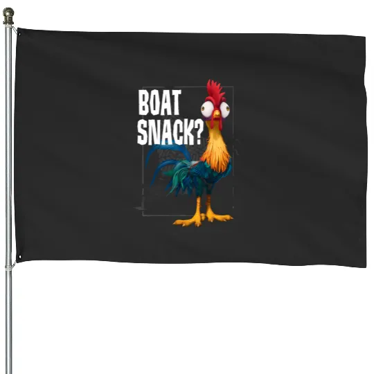 Disney Moana Hei Hei Boat Snack Graphic Hoodie House Flags