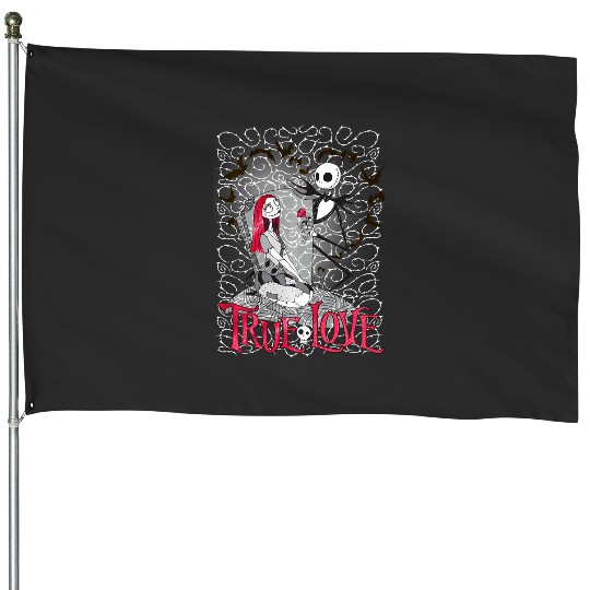 Discover Disney Nightmare Before Christmas True Love House Flags