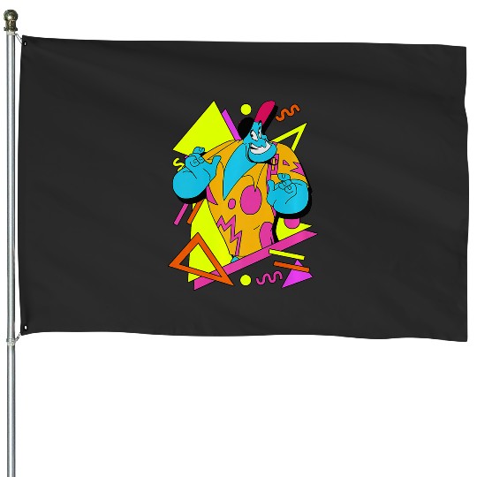Disney Aladdin Genie Rad Retro Premium House Flags