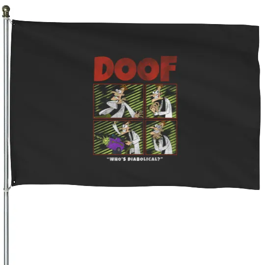 Discover Disney Phineas And Ferb Doof Box Up House Flags