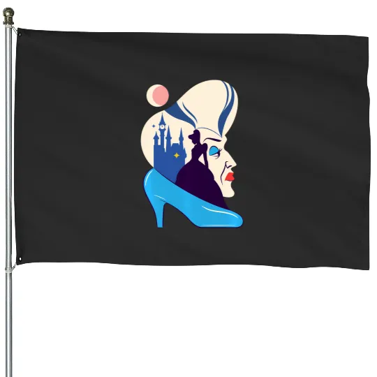 Discover Disney Cinde And Lady Tremaine House Flags