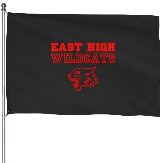 Discover Disney Channel High School Musical East High House Flags