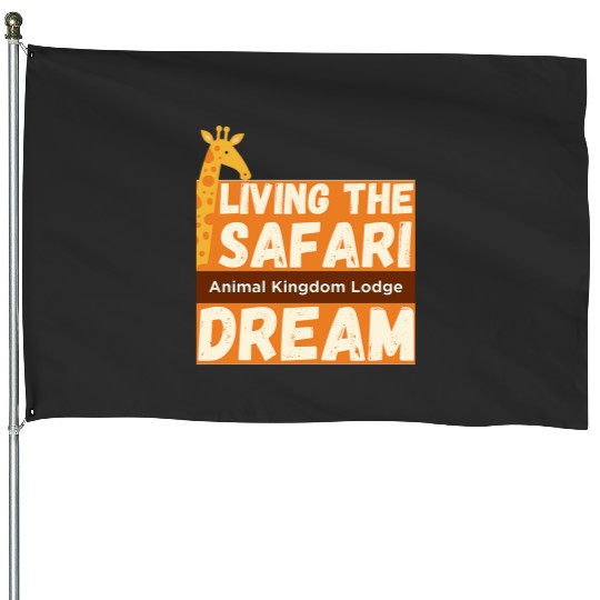 Live the Adventure ofDisneys Animal Kingdom Lodge TShirt House Flags