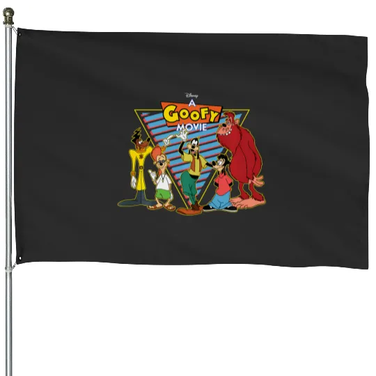 Disney A Goofy Movie Crew 90S House Flags