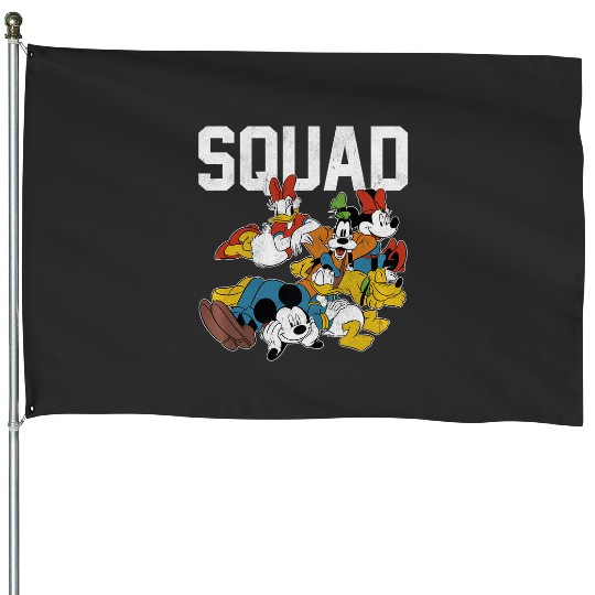 Discover Disney Mickey Mouse And Friends Squad House Flags