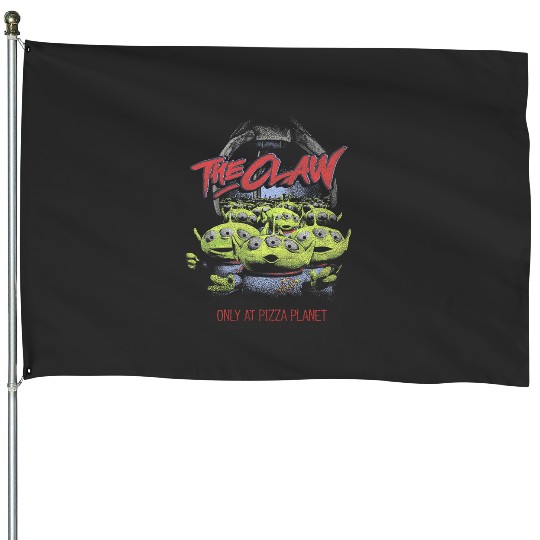 Disney Toy Story Aliens The Claw Only At Pizza Planet Poster House Flags