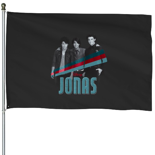 Discover Disney Channel Jonas Nick Joe And Kevin House Flags