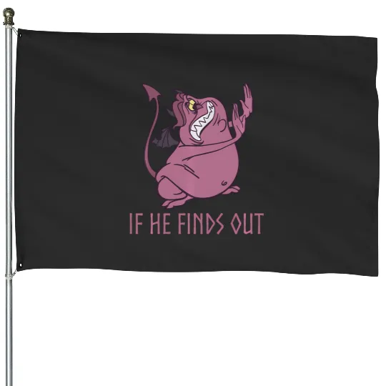 Disney Hercules Pain If He Finds Out Quote House Flags