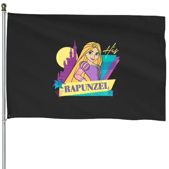 Disney Tangled Retro ’90s Couples Matching His Rapunzel Premium House Flags
