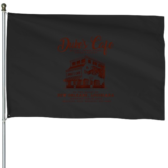 Disney The Princess And The Frog Duke'S Cafe House Flags