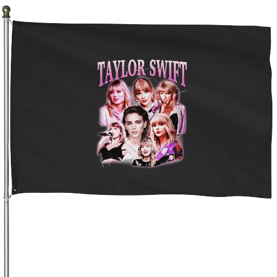 Discover Taylor Vintage 90s House Flags, Taylor House Flags, Swifty Fan Eras Tour Merch, Concert