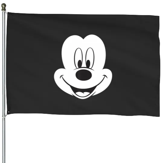 Discover Disney Winking Mickey Mouse Face Large Icon House Flags
