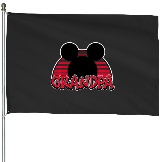 Discover Disney Mickey Mouse Grandpa House Flags